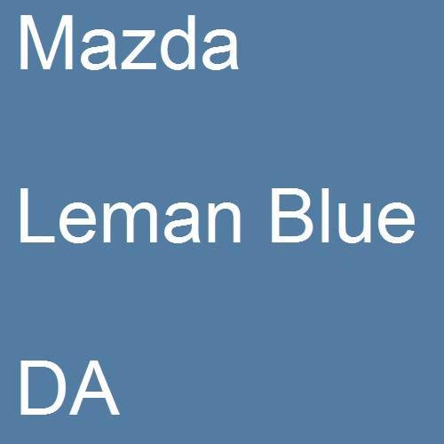 Mazda, Leman Blue, DA.